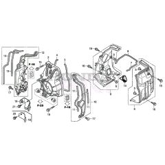 Fan Cover Shroud for Honda EU22i