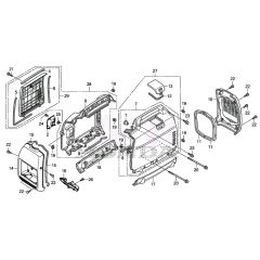 Honda EU22i Generator Covers