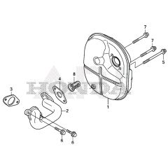 Muffler for Honda EU22i