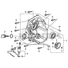 Crankcase Cover for Honda EU22i