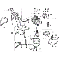 Carburettor Assembly for Honda