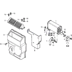 Muffler Assembly for Honda EU26i
