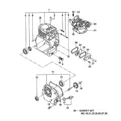 Crankcase, Cylinder Assembly
