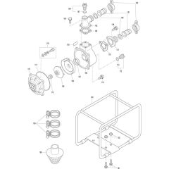 Makita EW2050H Assembly