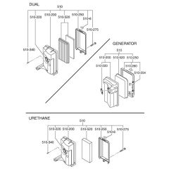 Intake, Exhaust Assembly