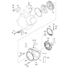 Cooling, Starting Assembly