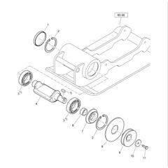 Exciter Unit for Bomag BVP 10/30