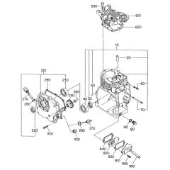 Crankcase Group for EY15 Engines