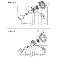 Recoils for Robin/Subaru EY15