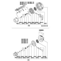 Recoil Starter for EY23 Engine