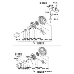 Recoil Starter for EY28 Engine