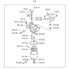 Carburettor Assembly for EY40