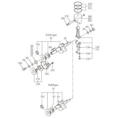 Crankshaft, Piston Assembly