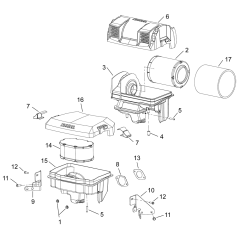 Kohler EZT725 Engine Parts