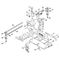Stihl FG 2 Main Assembly