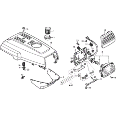 Front Cover for Honda F720