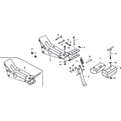 Weight Frame for Honda F720