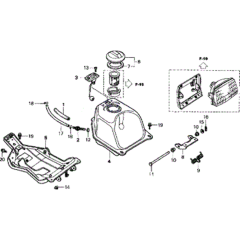 Fuel Tank Assembly for F720