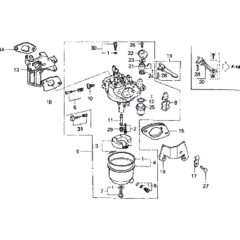 Carburettor Assembly for F720