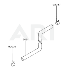 Fuel Tank & Valve for Kawasaki