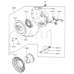 Starter for Kawasaki FA130R