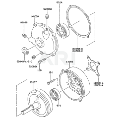 P.T.O Equipment for Kawasaki FA210R