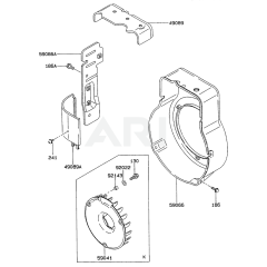 Cooling Equipment for Kawasaki FA210R