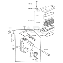 Air Filter & Muffler for FB460V
