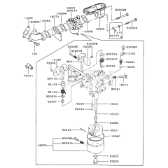 Kawasaki FB460V Carburetor