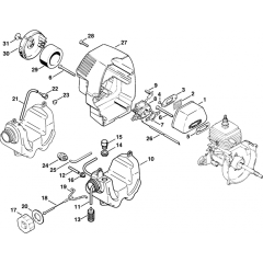 Muffler, Shroud Assembly