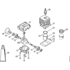 Crankcase, Cylinder Assembly