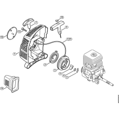 Rewind Starter for Stihl FC 55 DZ