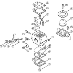 Carburetor C1Q-S44 Assembly