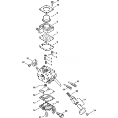 Carburetor C1M-S267 Assembly