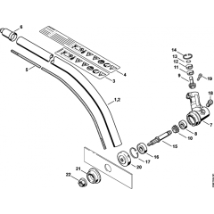 Drive Tube & Gear Head Assembly