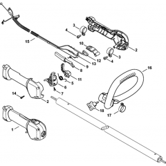 Handle Assembly for Stihl FC 111