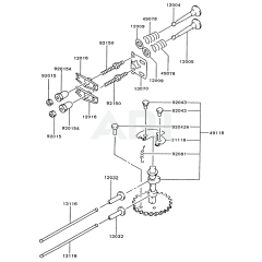 Valve/Camshaft for Kawasaki FC150V