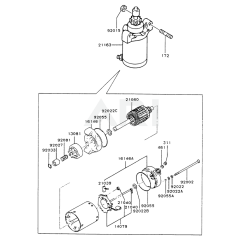 Starter for Kawasaki FC290V