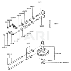 Valve & Camshaft for Kawasaki