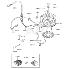 Electric Equipment for Kawasaki