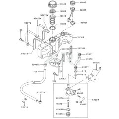 Fuel Tank & Valve for FC290V