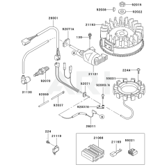 Electric Equipment for Kawasaki FC400V