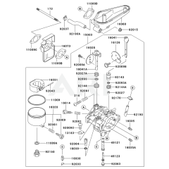 Carburetor for Kawasaki FC401V