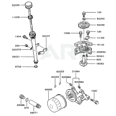 Lubrication Equipment for Kawasaki