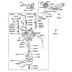 Carburetor for Kawasaki FC540V