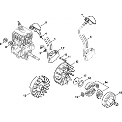 Ignition & Clutch for Stihl FC 70