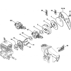 Air Filter & Spacer Flange