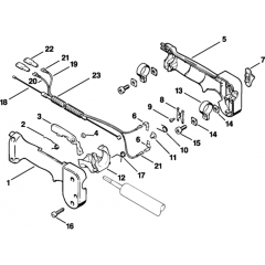 Handle Assembly for Stihl FC 72