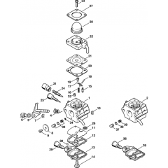 Carburetor Assembly for Stihl FC 75