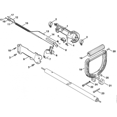 Handle Assembly for Stihl FC 83